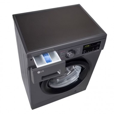 Lave-linge LG FRONTALE 7KG Inverter - F2J3QYG6J - Noir