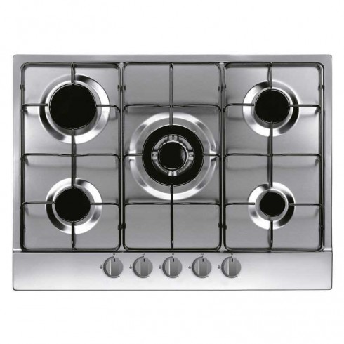 Plaque Encastrable Orient 5F - 70CM - OP-5F-I - Inox