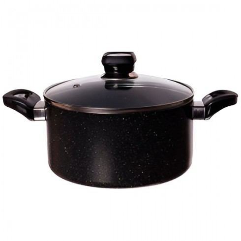 Faitout Pot Italia Pitera 18cm - MROCCA218S - Noir