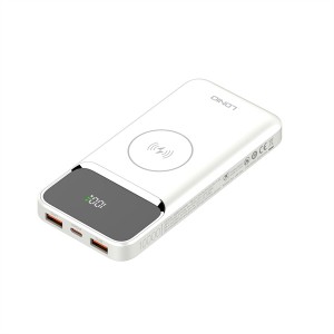 Power Bank Ldnio 10000mAh - PQ12 - Blanc