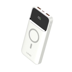 Power Bank Ldnio 10000mAh - PQ12 - Blanc