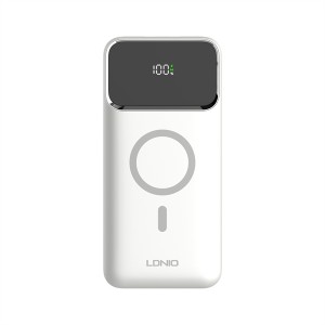 Power Bank Ldnio 10000mAh - PQ12 - Blanc