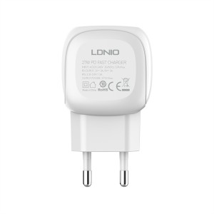 Chargeur Ldnio USB-Type-C - A1206C - Blanc