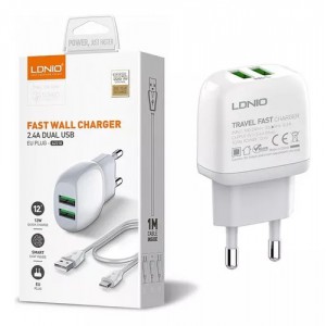 Chargeur Ldnio USB-Type-C - A2218 - Blanc