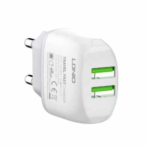 Chargeur Ldnio USB-Type-C - A2218 - Blanc