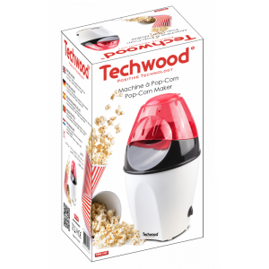 Appareil À Pop-Corn Techwood 1290W - TPC-147 - Blanc