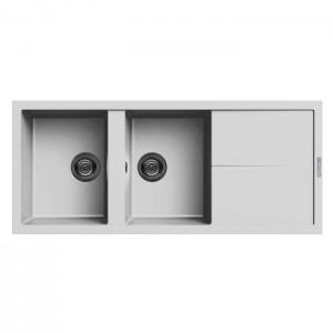 Évier Encastrable FOCUS  2 bacs -116 cm - FILO.116