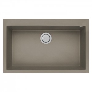 Évier Encastrable FOCUS  1 bac - 80 cm - QUADRA.80