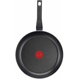 Poêle Tefal Cook & Clean 24 cm - B5540402GR - Noir