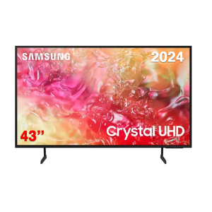 TV Samsung 43" Crystal Ultra HD 4K 2024 Smart TV - 43DU7000 - Noir