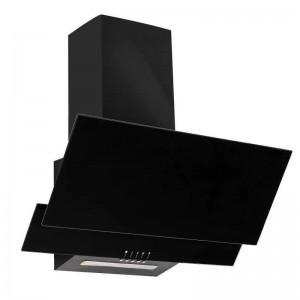 Hotte Orient Cheminée Vitrée - 60cm - Black Glass F17 - Noir