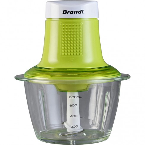 Mini hachoir Brandt 0.8 L - 300W - HAC301V - Vert