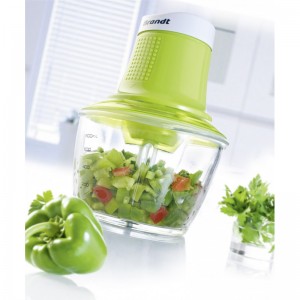 Mini hachoir Brandt 0.8 L - 300W - HAC301V - Vert