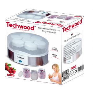 Yaourtière Techwood 15W - TYA-7001 - Inox