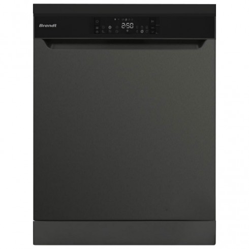 Lave-Vaisselle Brandt 16 Couverts - DFH167TDX - DARK SILVER