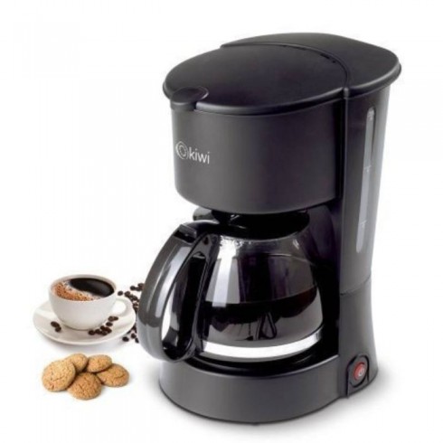 Cafetière Électrique Kiwi 0.6L - 650W - KCM-7542 - Noir