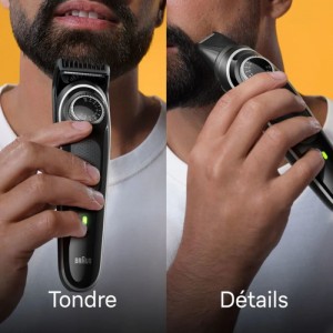 Tondeuse à barbe Braun - BT3440 - Noir