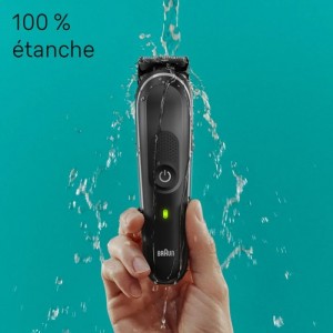 Tondeuse Multifonction 10EN1 BRAUN - MGK5440 - Noir