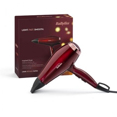 Sèche Cheveux Babyliss 2000W - 5912PE - Rouge