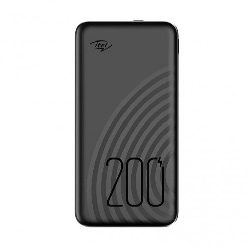 Power Bank Itel 20000 mAh - STAR 200C- Noir