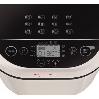 Machine à Pain Moulinex 1Kg - 720W - OW210130 - Blanc