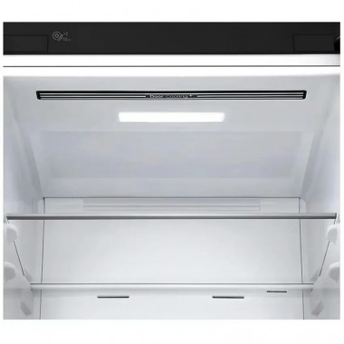 Réfrigérateur Combiné LG  No Frost - 341L- GW-B459NQFM - Dark Inox