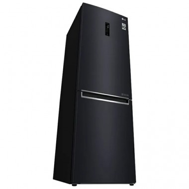 Réfrigérateur Combiné LG  No Frost - 341L- GW-B459NQFM - Noir Matt
