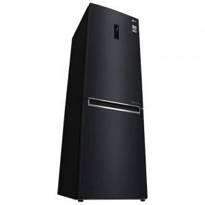 Réfrigérateur Combiné LG  No Frost - 341L- GW-B459NQFM - Noir Matt