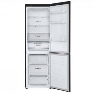 Réfrigérateur Combiné LG  No Frost - 341L- GW-B459NQFM - Dark Inox