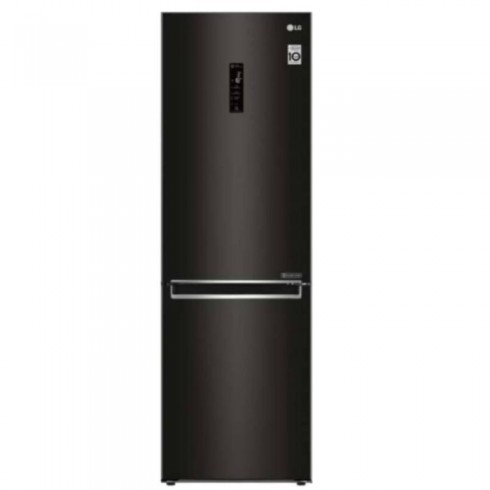 Réfrigérateur Combiné LG  No Frost - 341L- GW-B459NQFM - Noir Matt