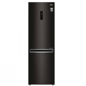 Réfrigérateur Combiné LG  No Frost - 341L- GW-B459NQFM - Noir Matt