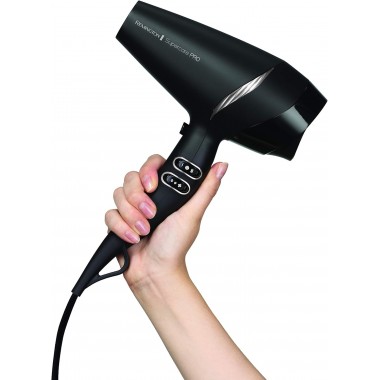 Sèche Cheveux Remington 2200W - AC7250 - Noir&Argent