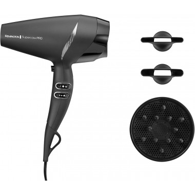Sèche Cheveux Remington 2200W - AC7250 - Noir&Argent