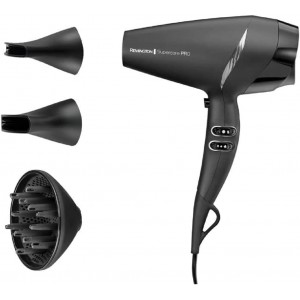 Sèche Cheveux Remington 2200W - AC7250 - Noir&Argent