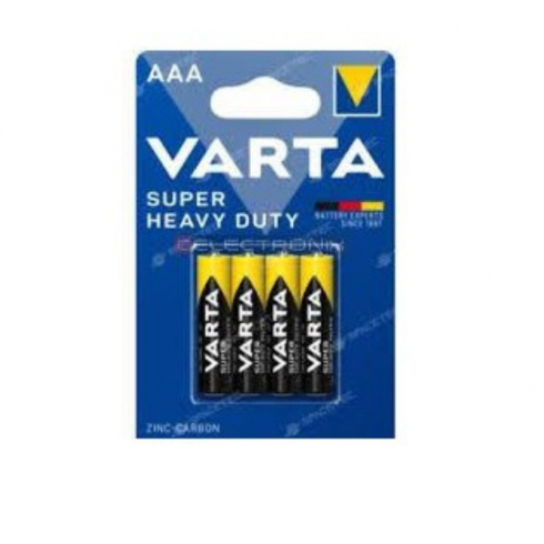 4x Pile LR03 PB4 Super LIFE VARTA AAA - LR03-BP4