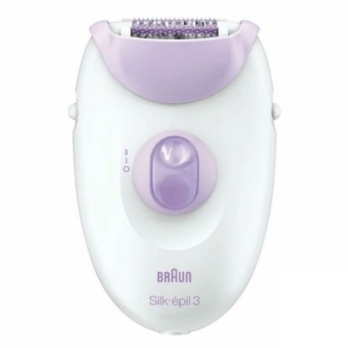 Épilateur Braun - SE3-000 - Blanc&Violet