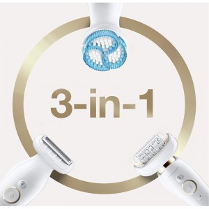 ÉPilateur Braun  Silk·épil 9 3D - SES9010 - Blanc