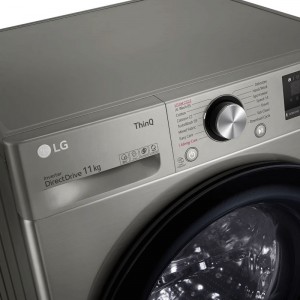 Lave-linge LG FRONTALE 11KG Smart Inverter- F4Y5EYGYPV - Silver