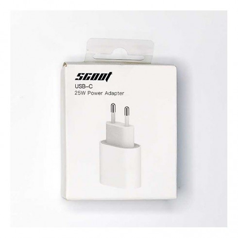 Chargeur Scoot USB-Type-C - A2347 - Blanc
