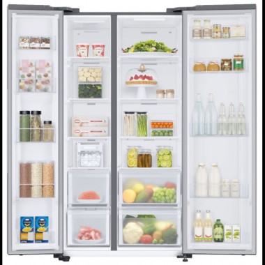 Réfrigérateur SAMSUNG No Frost - Side By Side - 640L - RS66A8100S9 - Silver
