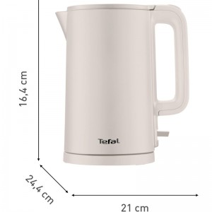 Bouilloire Tefal 1.9L - 1500W - KO140BE0 - Beige