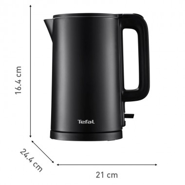 Bouilloire Tefal 1.9L - 1500W - KO140AE0 - Noir