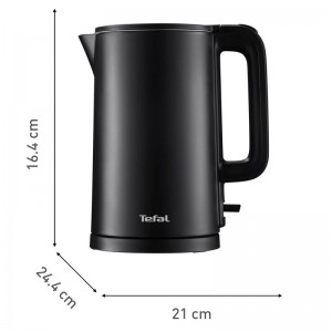 Bouilloire Tefal 1.9L - 1500W - KO140AE0 - Noir