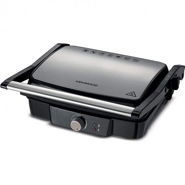 Grill Multifonction Viande et Panini Kenwood 2000W - HGM30.000SI - Silver