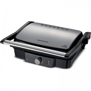 Grill Multifonction Viande et Panini Kenwood 2000W - HGM30.000SI - Silver
