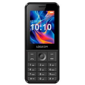 Téléphone Portable Logicom - KAY244 - Noir