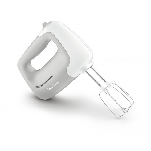 Batteur À Main Moulinex 450W - HM450B10 - Blanc&Gris