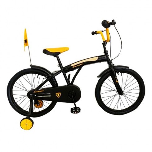 Vélo Enfant Rodeo Lomborghini 20’’ Pour Garçon - Noir & Jaune
