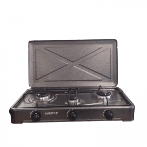Réchaud Auxstar 3 foyers- O-300G -Gris
