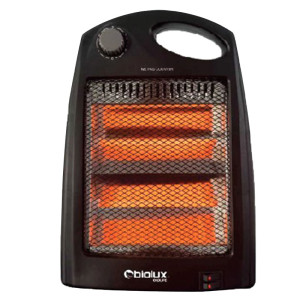 Chauffage Électrique Biolux - 800W - M.RQ800 - Noir